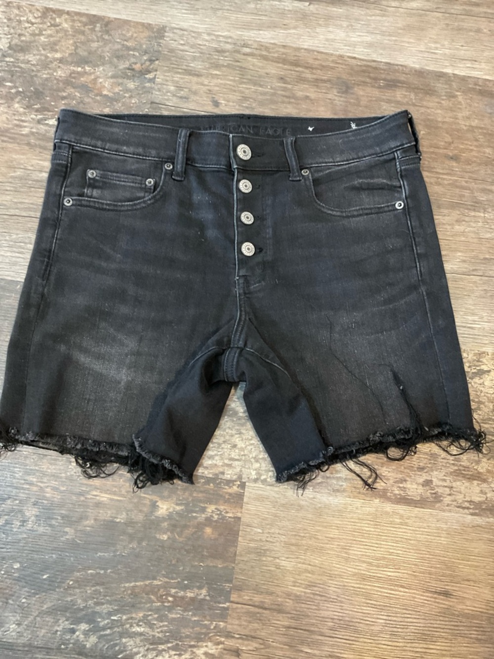 American Eagle Outfitters Black Jean Shorts